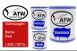 Preview: Volkswagen, Bahia Red, L30E (1973): 1L Lackdose + 1L Klarlack + 500ml Härter - Set, von ATW Autoteile West.